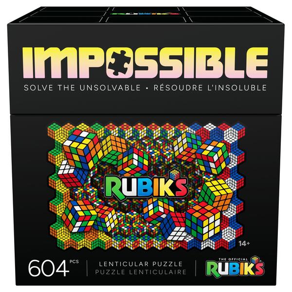 Puzzle 604 pièces rubik s impossible