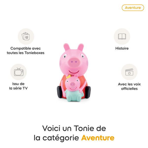 Tonies Peppa Pig - La nouvelle petite soeur