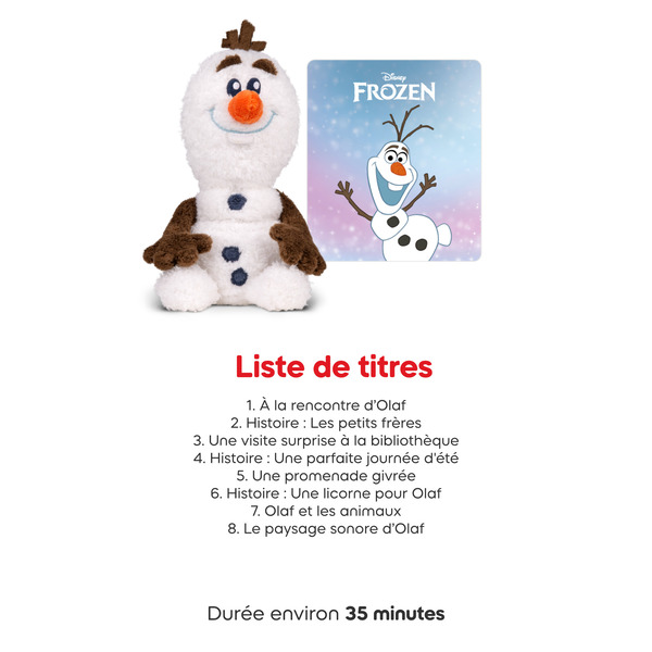 Tonie-Câlin - Disney - Olaf
