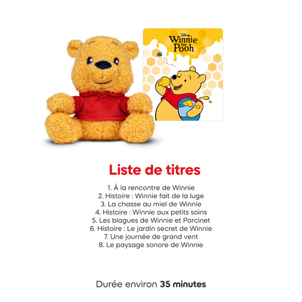 Tonie-Câlin - Disney - Winnie L Ourson