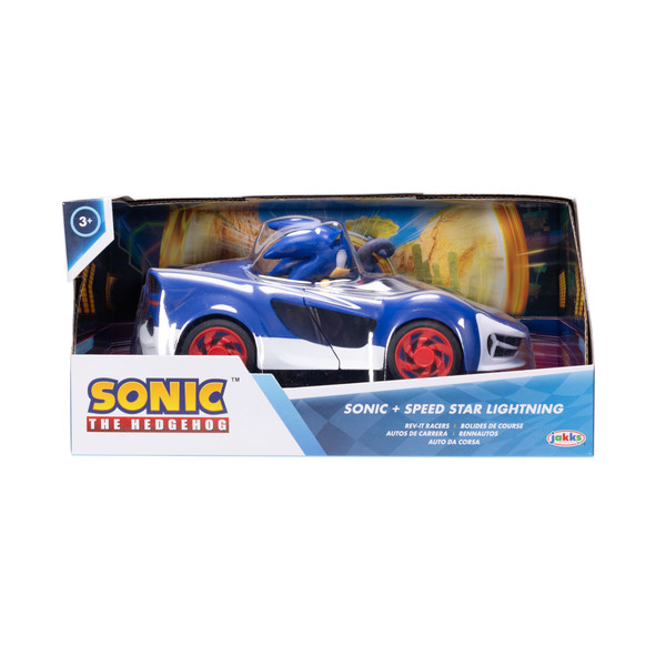 Véhicule et figurine Sonic Speed Star lightning (modèle aléatoire)