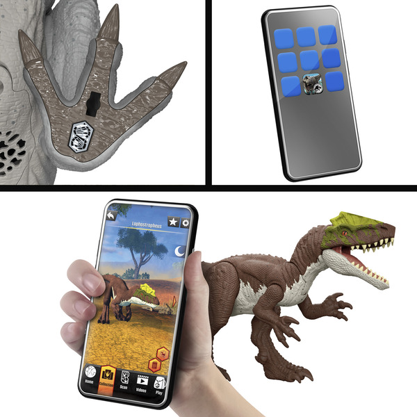 Jurassic World - Figurine Carnotaure Attaque Et Morsure