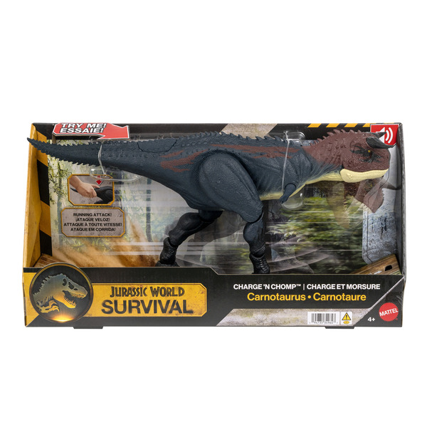 Jurassic World - Figurine Carnotaure Attaque Et Morsure