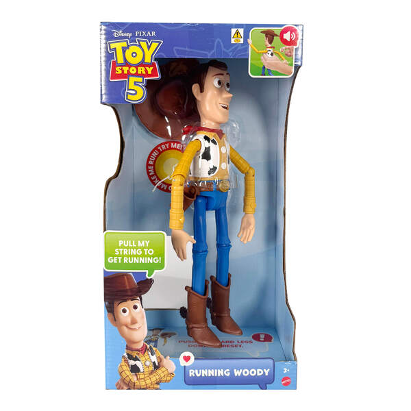 Figurine Woody Course Effrénée Toy Story 5