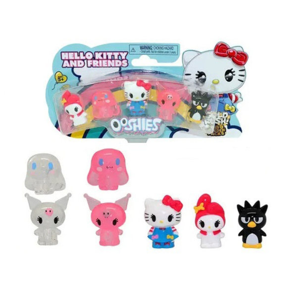 Ooshies - Pack de 5 figurines / embouts stylo (modèle aléatoire)