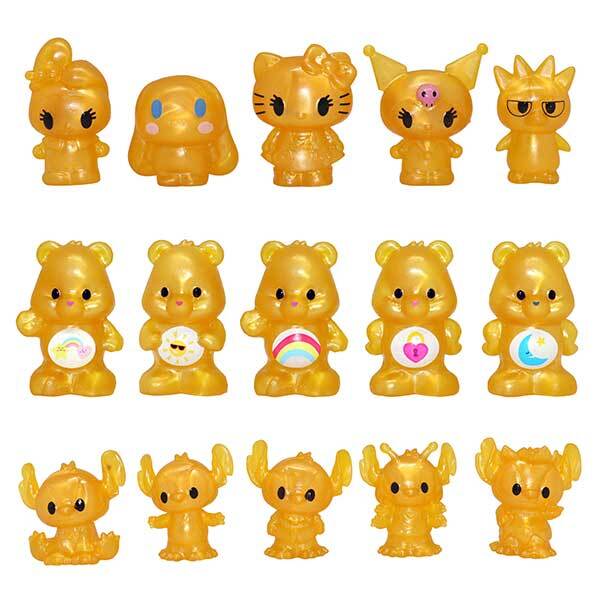 Ooshies - Pack de 5 figurines / embouts stylo (modèle aléatoire)
