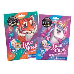 Masque beauté - Licorne et Tigre