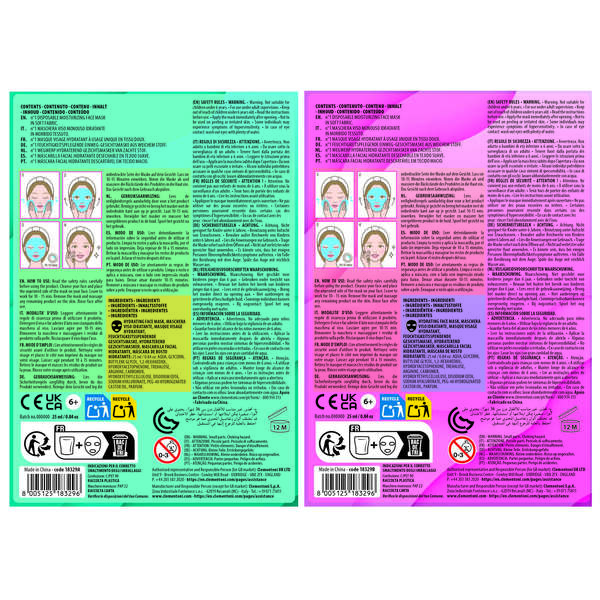 Masque beauté - Licorne et Tigre