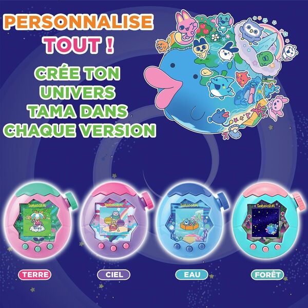 Tamagotchi Paradise Vert Forêt