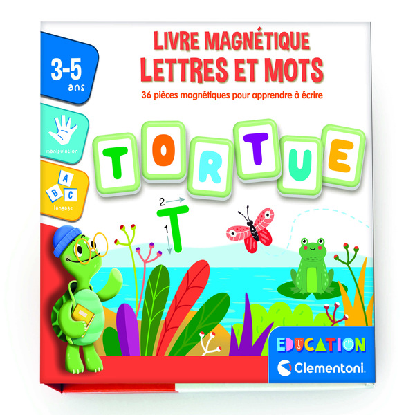 Livre magnétique - Lettres et mots