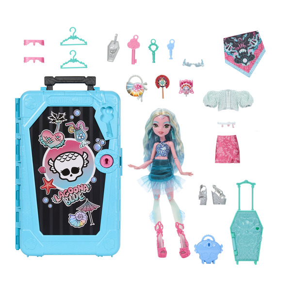Poupée Lagoona Blue Valise Secrète Monster High