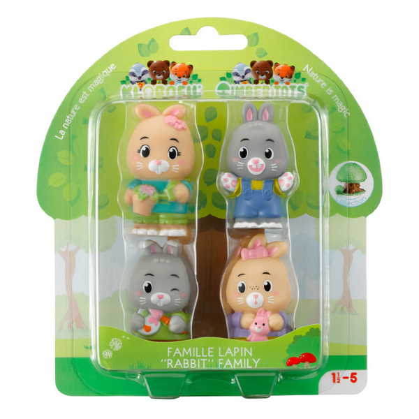 Famille lapin Klorofil