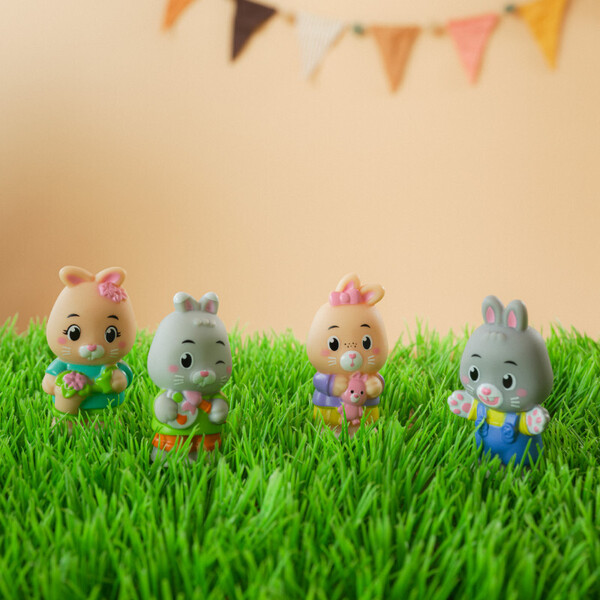 Famille lapin Klorofil