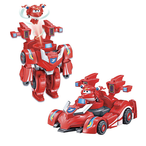 Véhicule robot 2-en-1 Super Wings (modèle aléatoire)