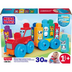 Tracteur mes animaux à assembler Mega Bloks