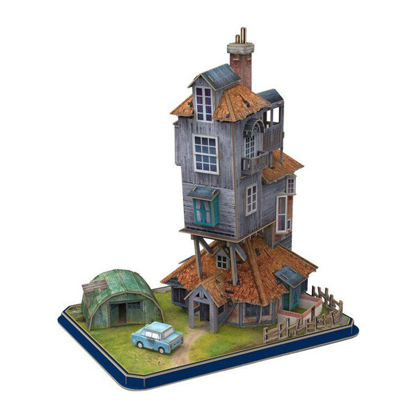 Puzzle 3D Harry Potter - Le Terrier Maison des Weasley (103 pièces)