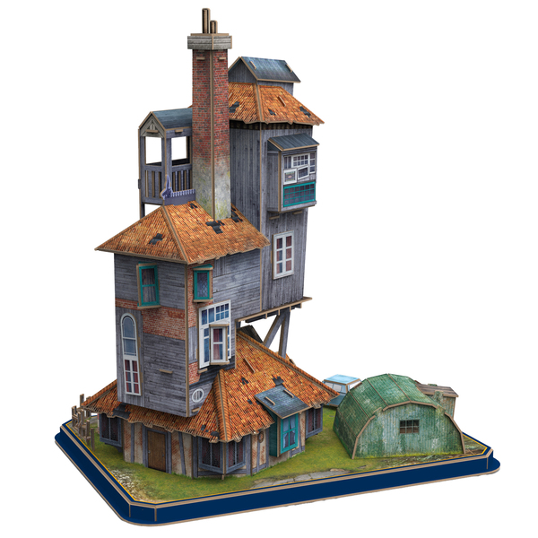 Puzzle 3D Harry Potter - Le Terrier Maison des Weasley (103 pièces)