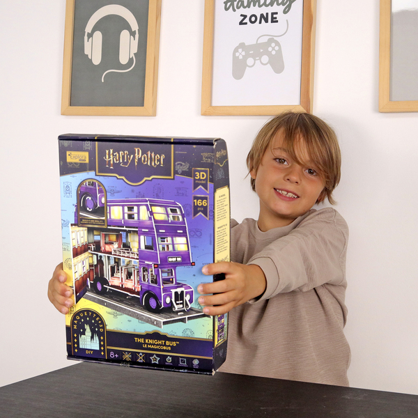 Puzzle 3D Harry Potter - Le Magicobus - 87 pièces