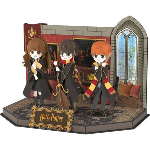 Puzzle 3D Harry Potter - Salle commune de Gryffondor - 127 pièces