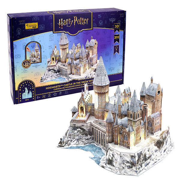 Puzzle 3D Harry Potter Le Château de Poudlard (197 pièces)