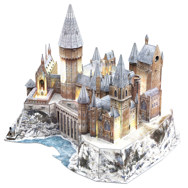 Puzzle 3D Harry Potter Le Château de Poudlard (197 pièces)