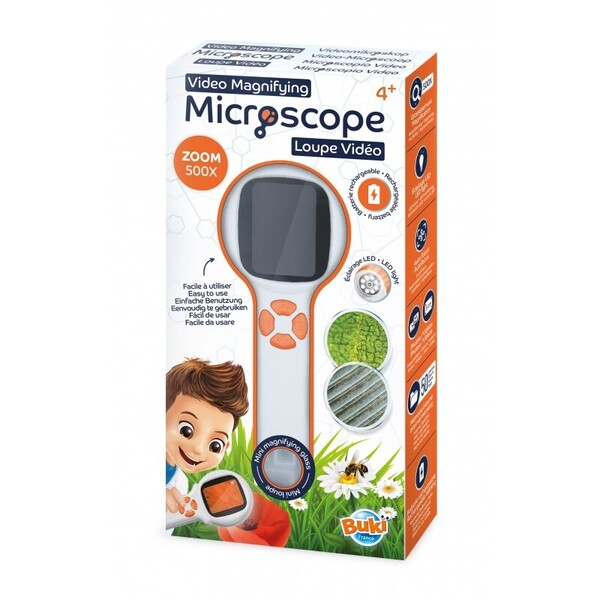 Microscope loupe vidéo