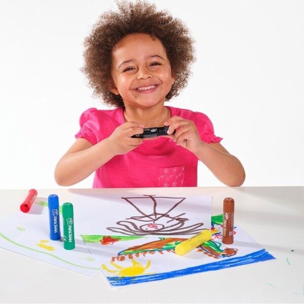 Crayons Multisurfaces Crazy Pop - Boite de 6