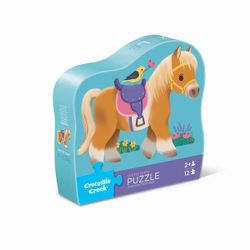 Mini puzzle 12 pièces - Poney