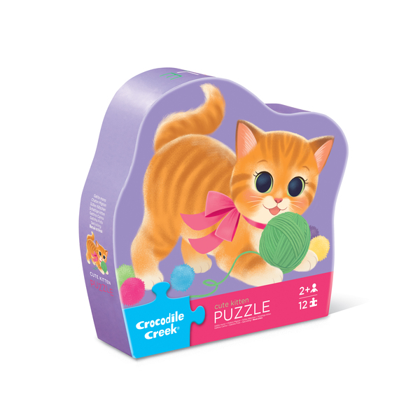 Mini puzzle 12 pièces - Chaton
