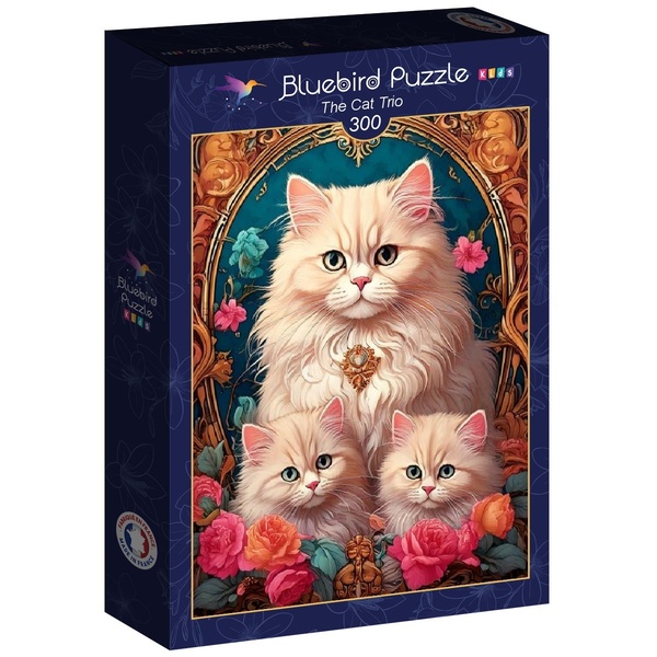 Puzzle 300 pièces - Trio de chats