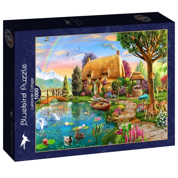 Puzzle 1000 pièces - Lakeside Cottage
