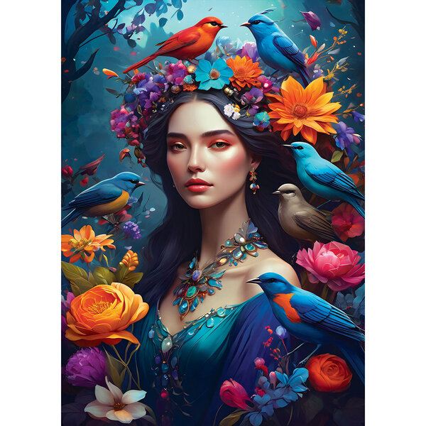 Puzzle 1000 pièces - Diana, Soul of nature Collection