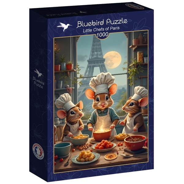 Puzzle 1000 pièces - Les petits chefs de Paris