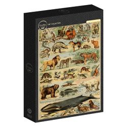 Puzzle 1000 pièces - Mammifères du XIXè siècle