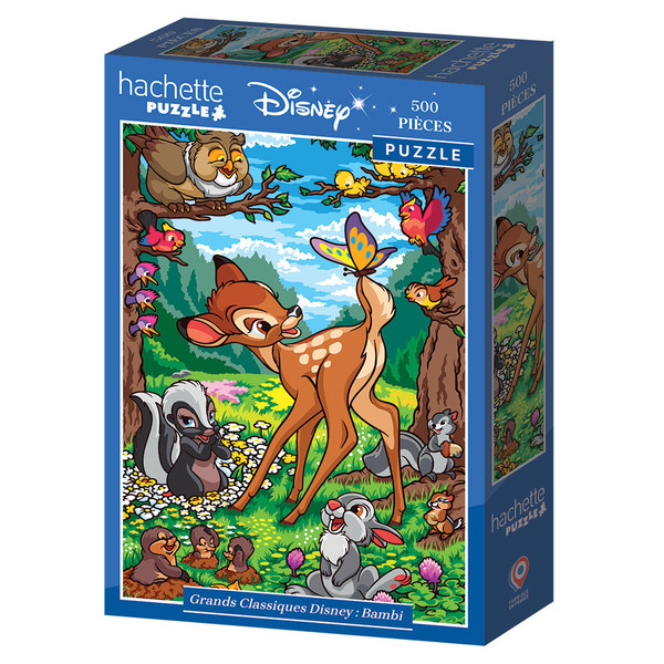 Puzzle 500 pièces Disney - Bambi