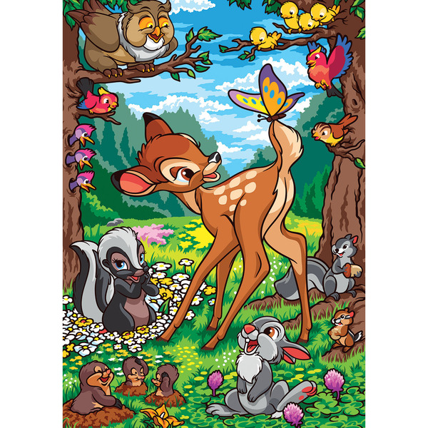 Puzzle 500 pièces Disney - Bambi