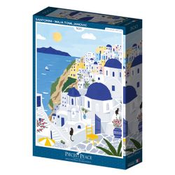 Puzzle 500 pièces - Santorin