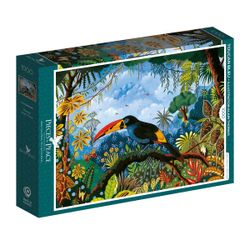 Puzzle 1000 pièces - Toucan bleu
