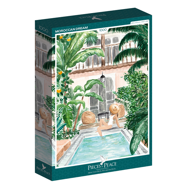Puzzle 1000 pièces - Rêve Marocain
