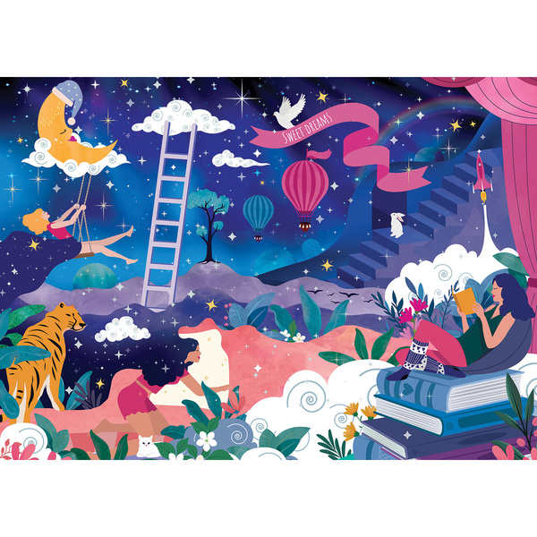 2 Puzzles 500 pièces - My dreams