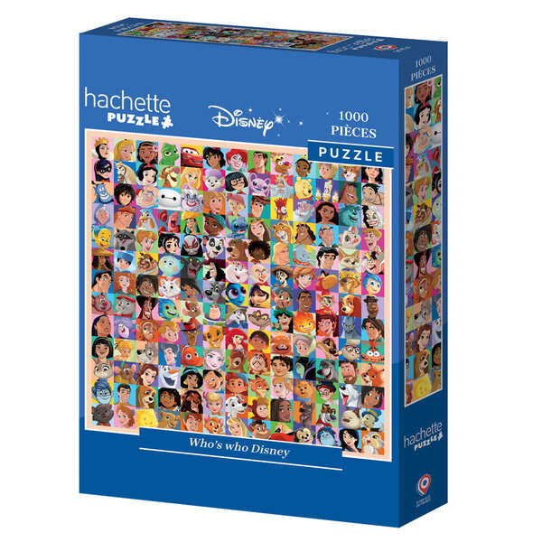 Puzzle 1000 pièces - Qui est qui Disney