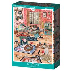 Puzzle 2000 pièces - Une journée cosy