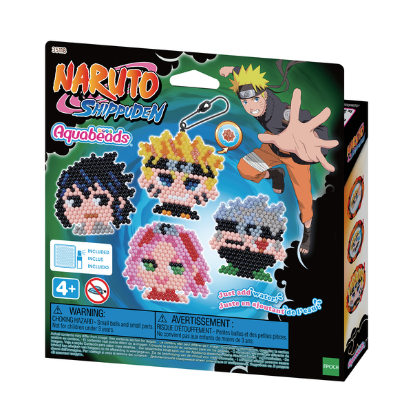 Aquabeads - 35118 - Coffret Porte-clés Naruto