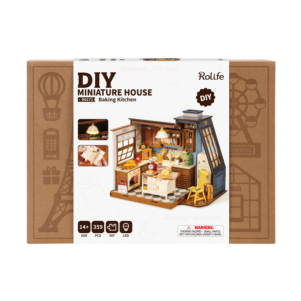 Maquette monde miniature - Baking Kitchen