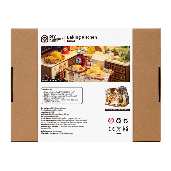 Maquette monde miniature - Baking Kitchen