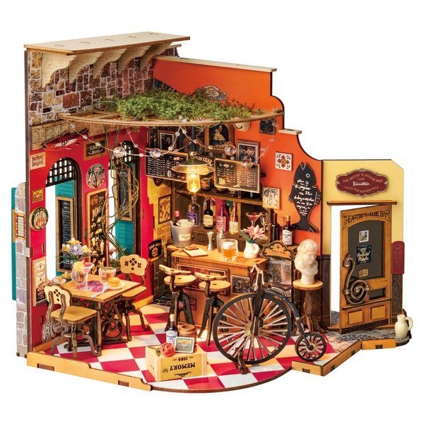 Maquette monde miniature - Cheers Bar & Dining