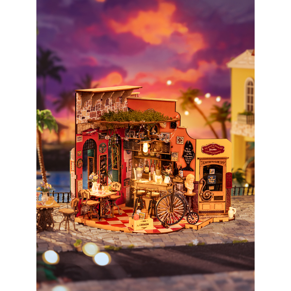 Maquette monde miniature - Cheers Bar & Dining