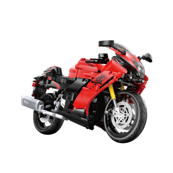 Set de construction CaDA - Moto Suzuki Hayabusa 25è anniversaire (1043 pièces)
