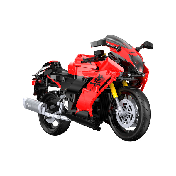 Set de construction CaDA - Moto Suzuki Hayabusa 25è anniversaire (1043 pièces)