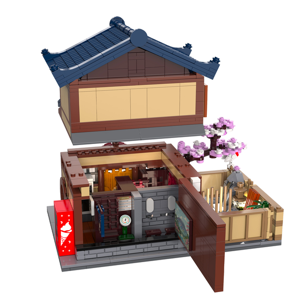 Set de construction CaDA - Bains japonais (1249 pièces)
